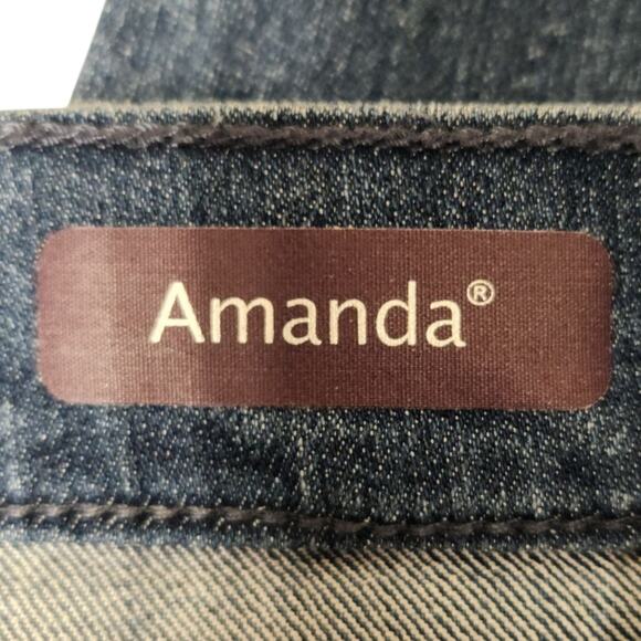 Gloria Vanderbilt Amanda Jeans 14P High Rise Straight Petite - Picture 9 of 13